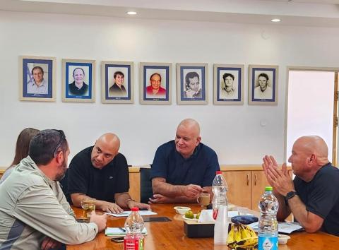 ביקור מנכ"ל משרד החקלאות בערבה התיכונה