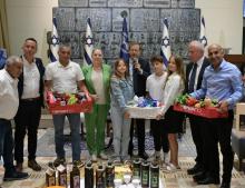 ביקור בבית הנשיא